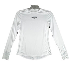 Under Armour Shirt Womens XS White Shooting‎ Shirt Casual Basketball Athleisure